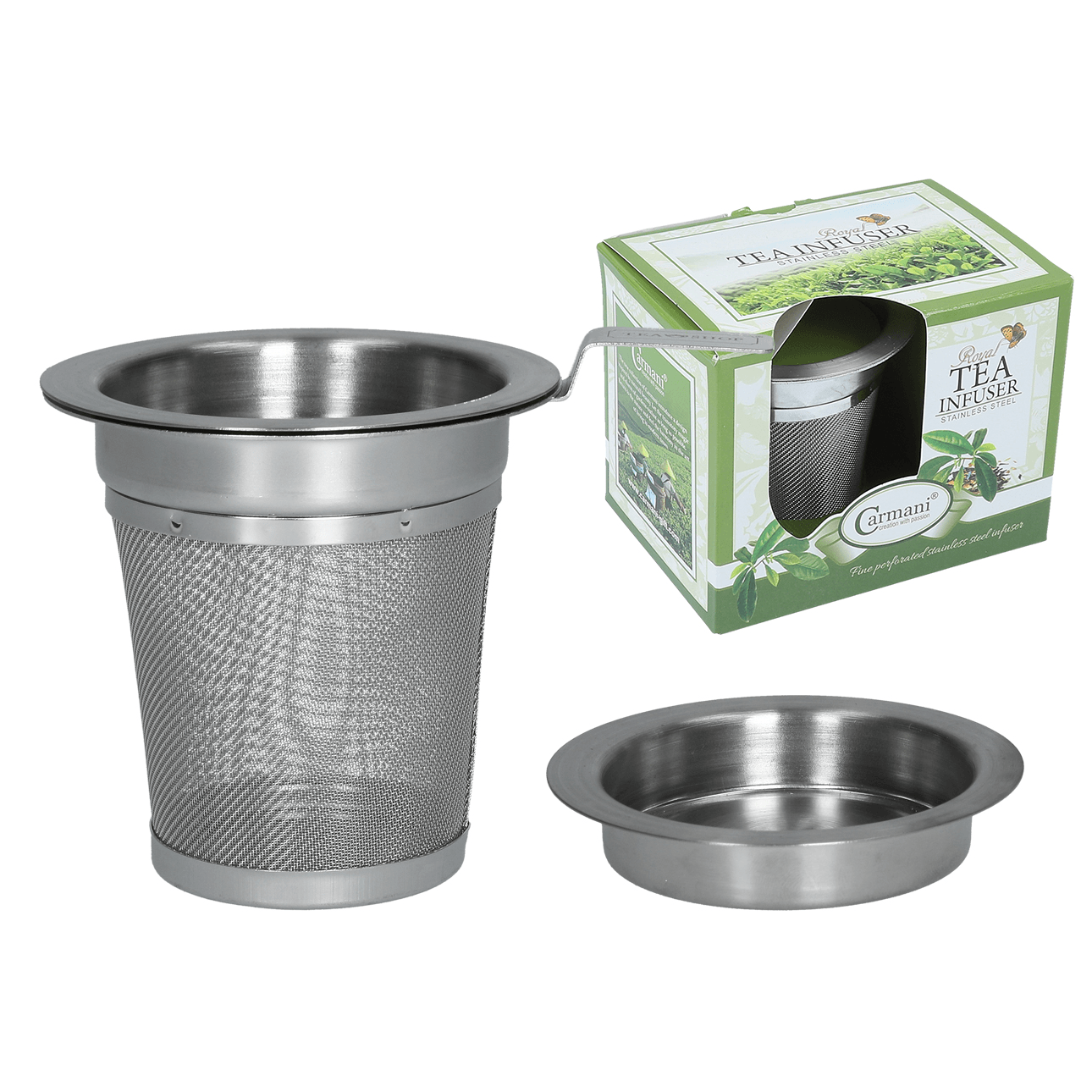 Zaparzacz do herbaty z przykrywką i uchwytem (888-1024) - Sir Adalbert's Tea