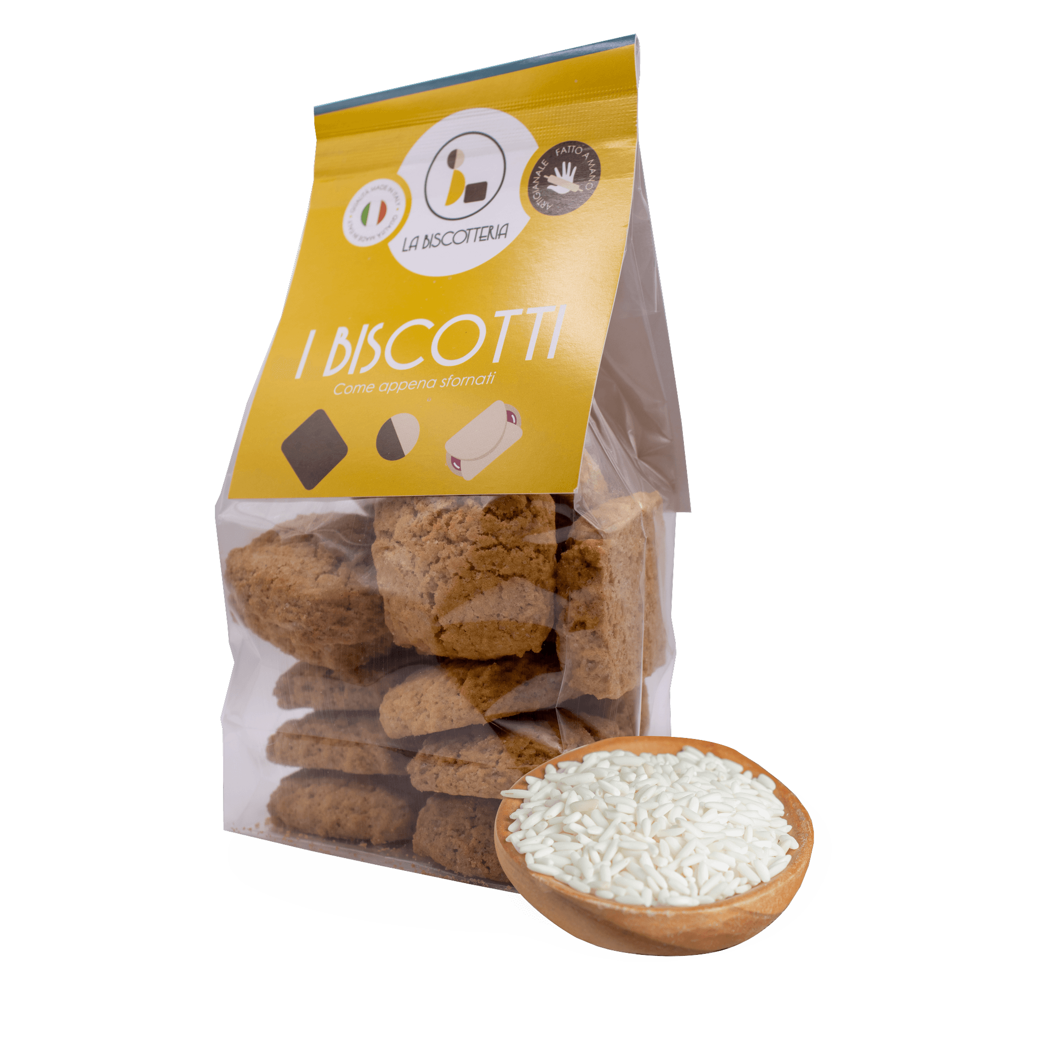 Biscotti ryżowe - 200g - Sir Adalbert's Tea
