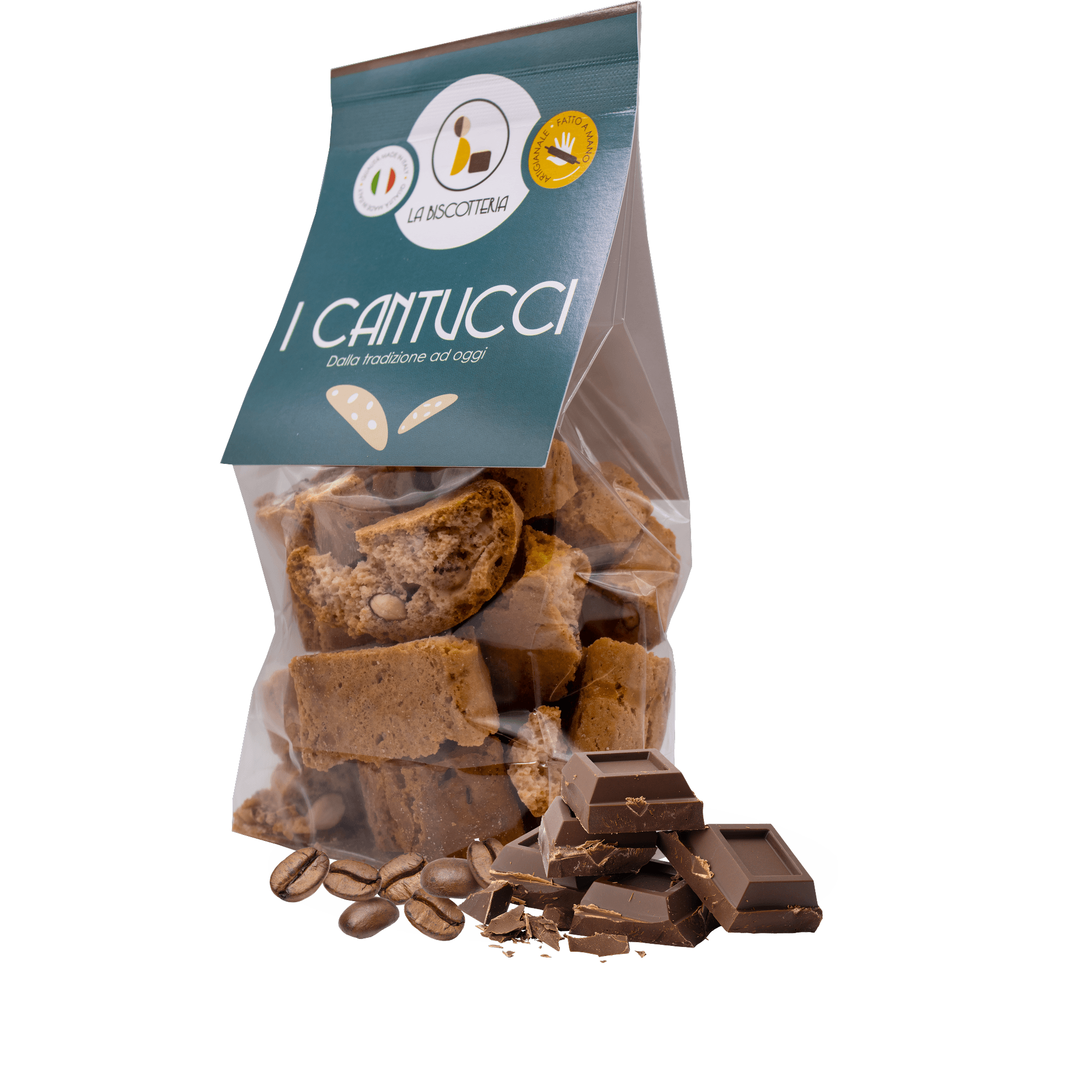 Cantucci czekoladowo-kawowe - 200g - Sir Adalbert's Tea