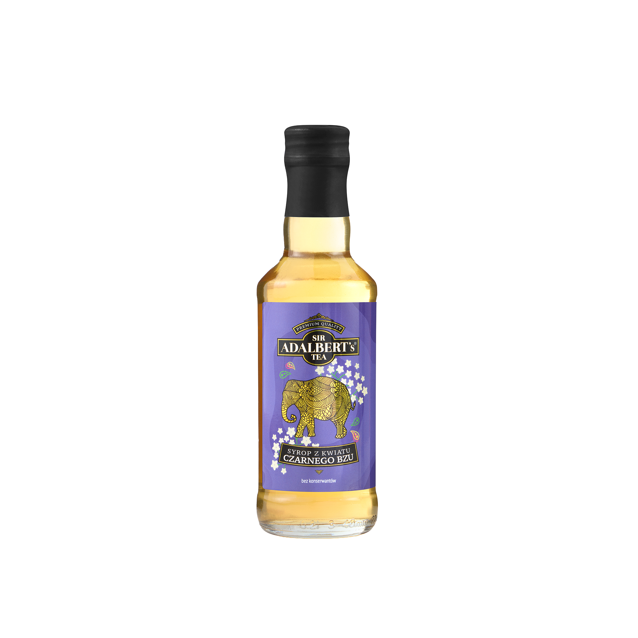 Adalbert's Syrop z kwiatu czarnego bzu 200 ml - packshot