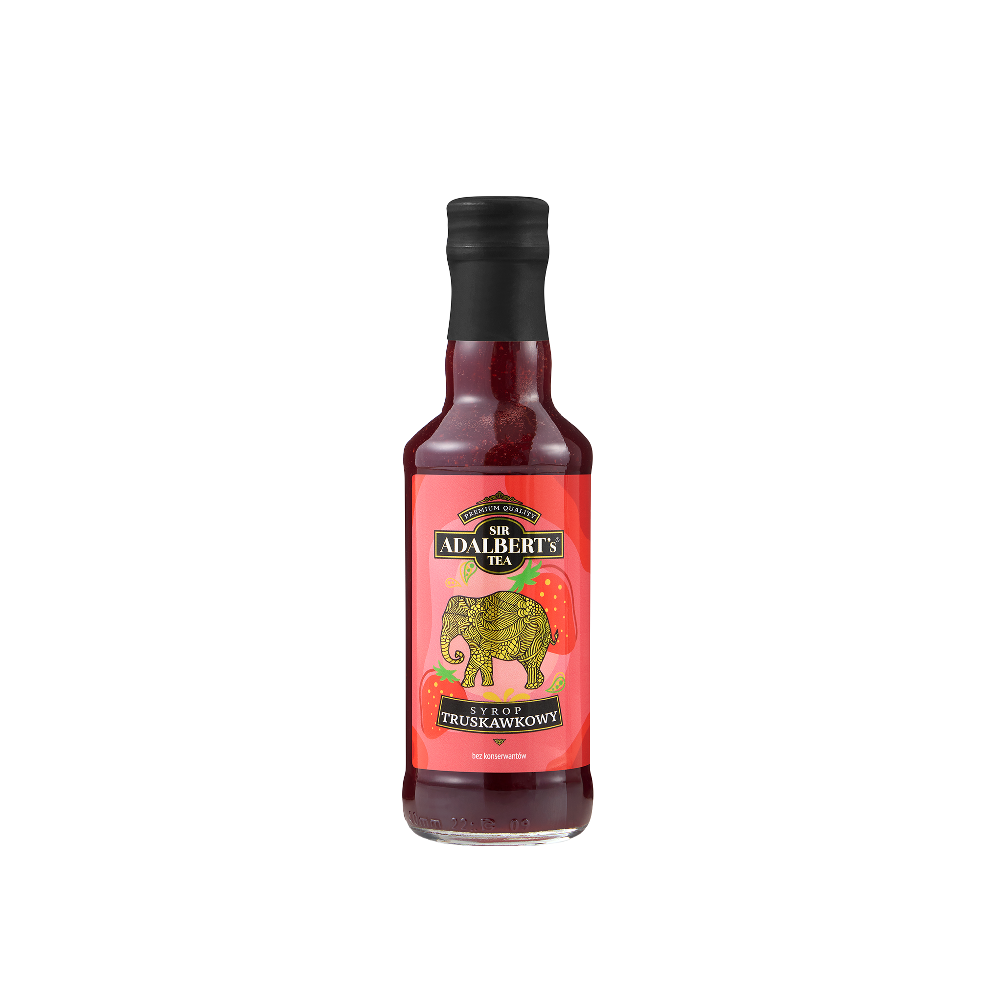 Adalbert's Syrop Truskawkowy 200 ml - packshot