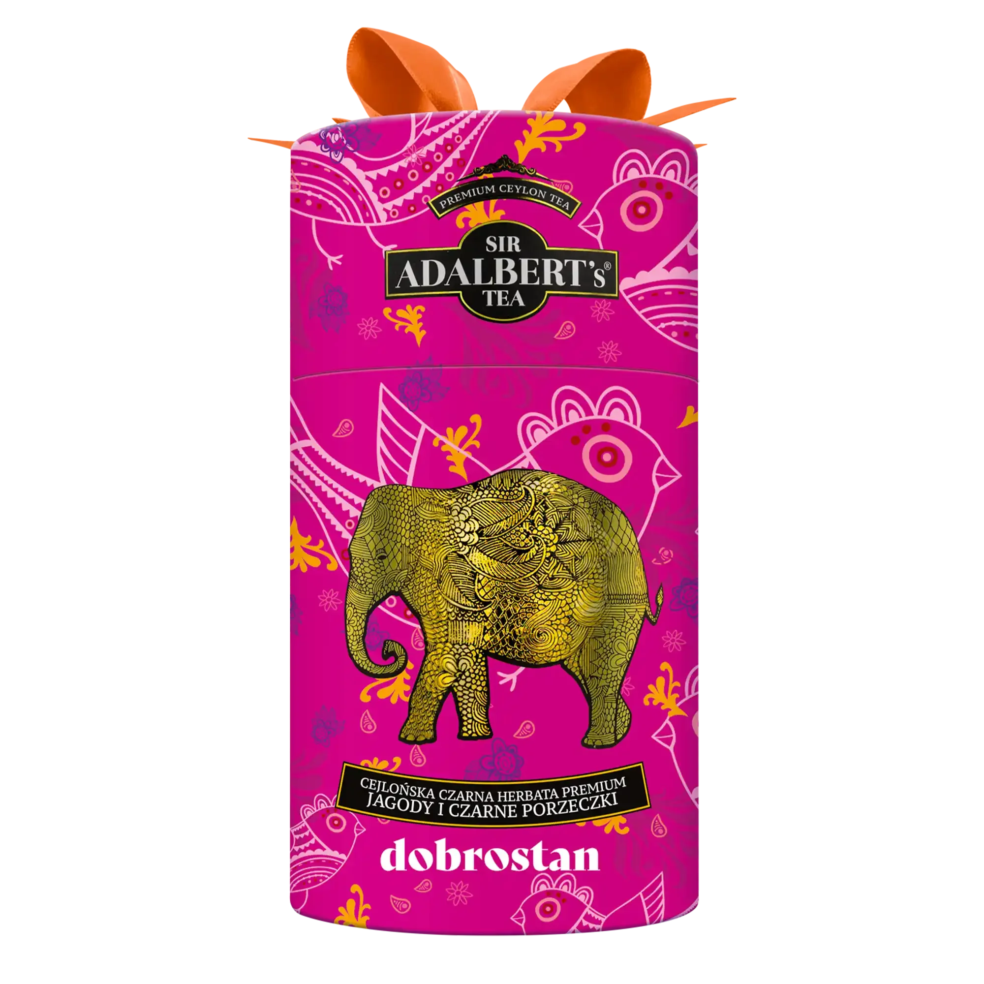 Adalbert's Tea Jagody i Czarne Porzeczki DOBROSTAN - liściasta 80g - Sir Adalbert's Tea