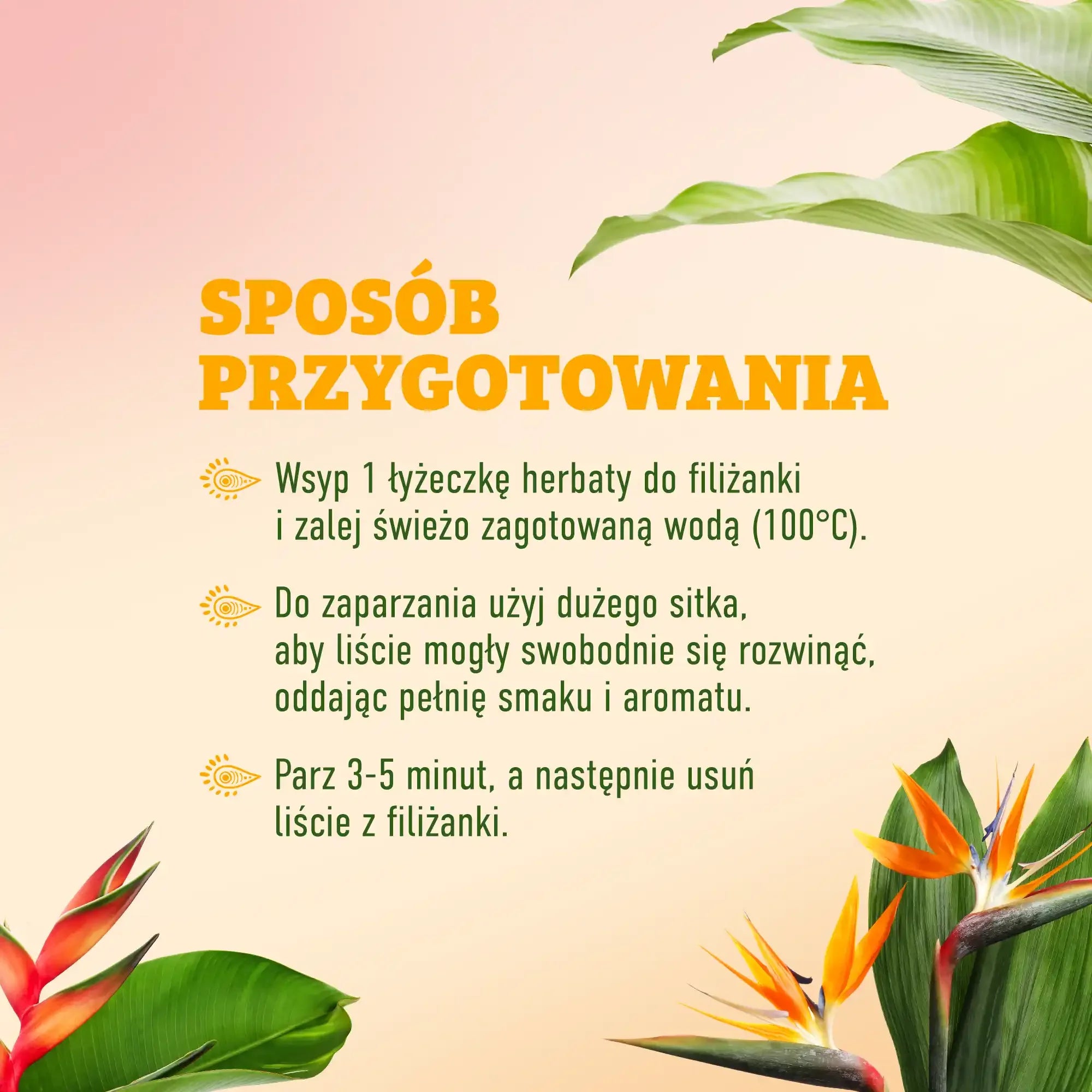 Adalbert's Tea Soursop i Mango SZCZĘŚCIE - liściasta 80g - Sir Adalbert's Tea