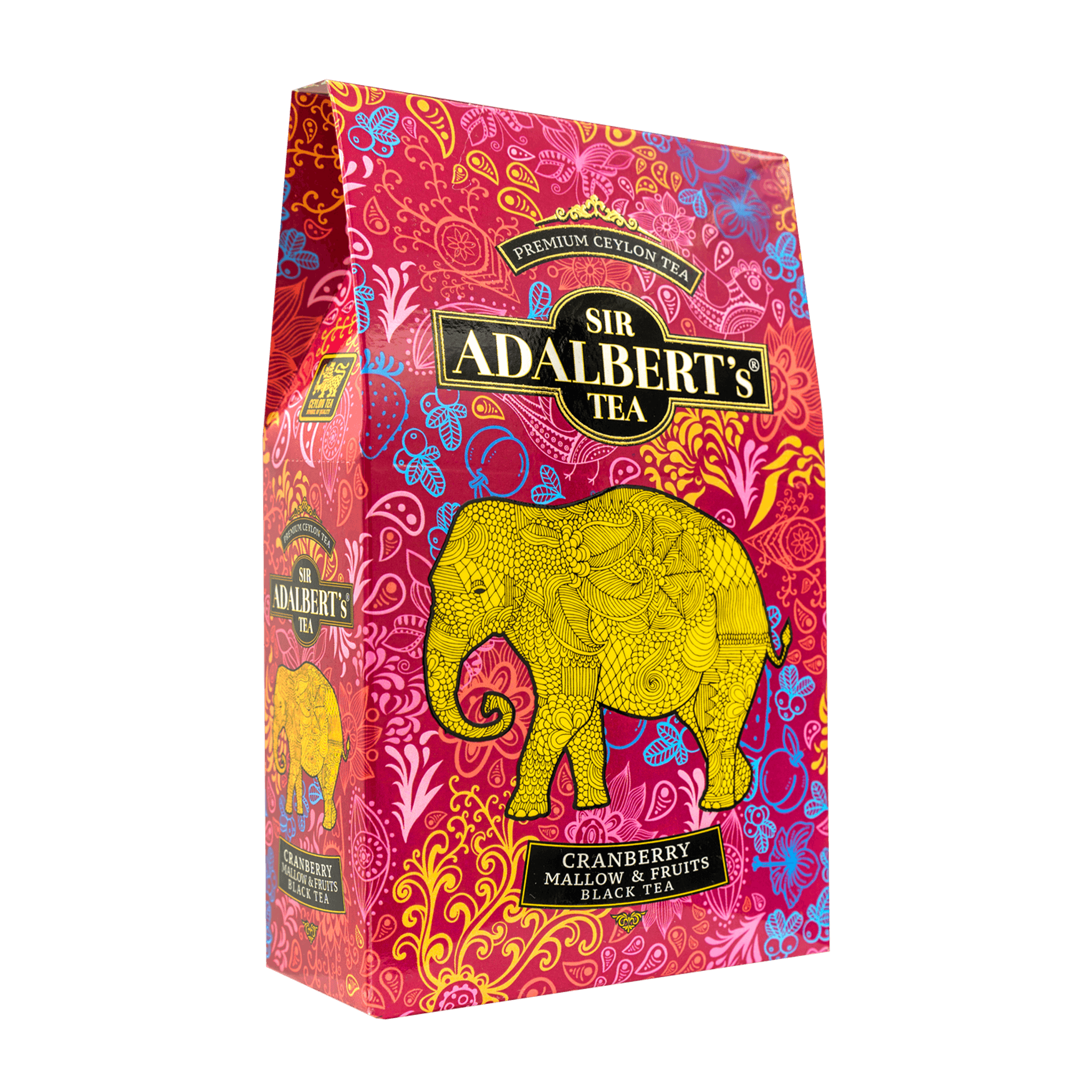 Adalbert's Tea CRANBERRY, MALLOW & FRUITS - liściasta 80g - Sir Adalbert's Tea