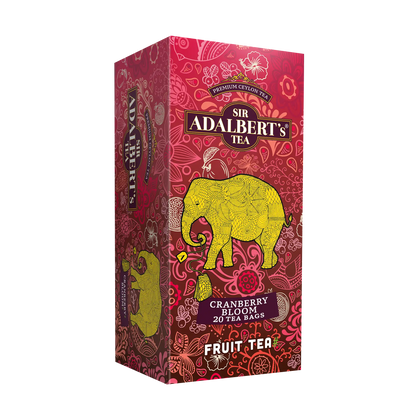 Thé Adalbert's Cranberry Bloom–30 g en sachets