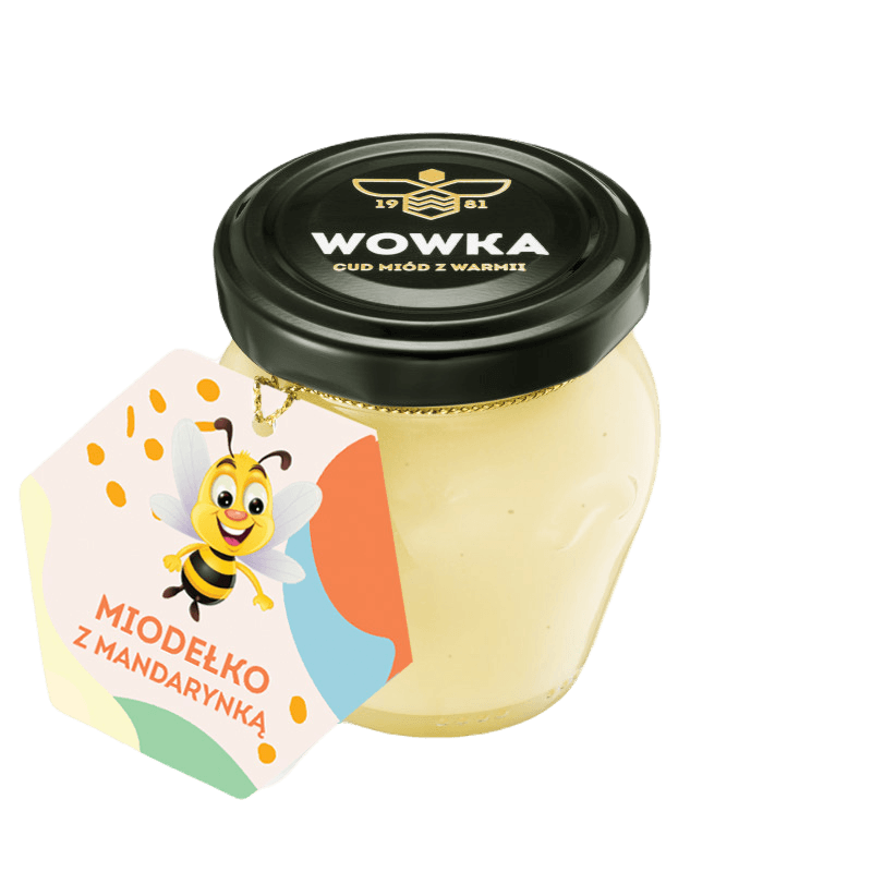 WOWKA Miodełko dla dzieci - mandarynka 260g - Sir Adalbert's Tea